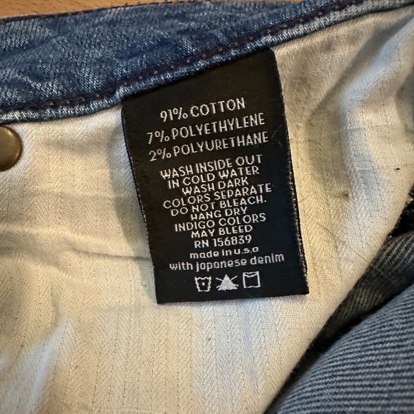 Monfrere Greyson Skinny Jeans - pre ripped, paint splatter design - Picture 4 of 5